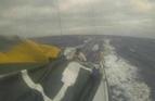 Mike Gascoyne and Brian Thompson completed a big repair on their mainsail during the race. Moisture, salt and modern sail materials make lasting repairs dfficult - you need to have the right kit aboard.