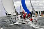 Rune Aasberg and his Class 40 'Solo', Owen Clarke designed Express 40, winner of the 2010 Two Handed Round Britain and Ireland Race