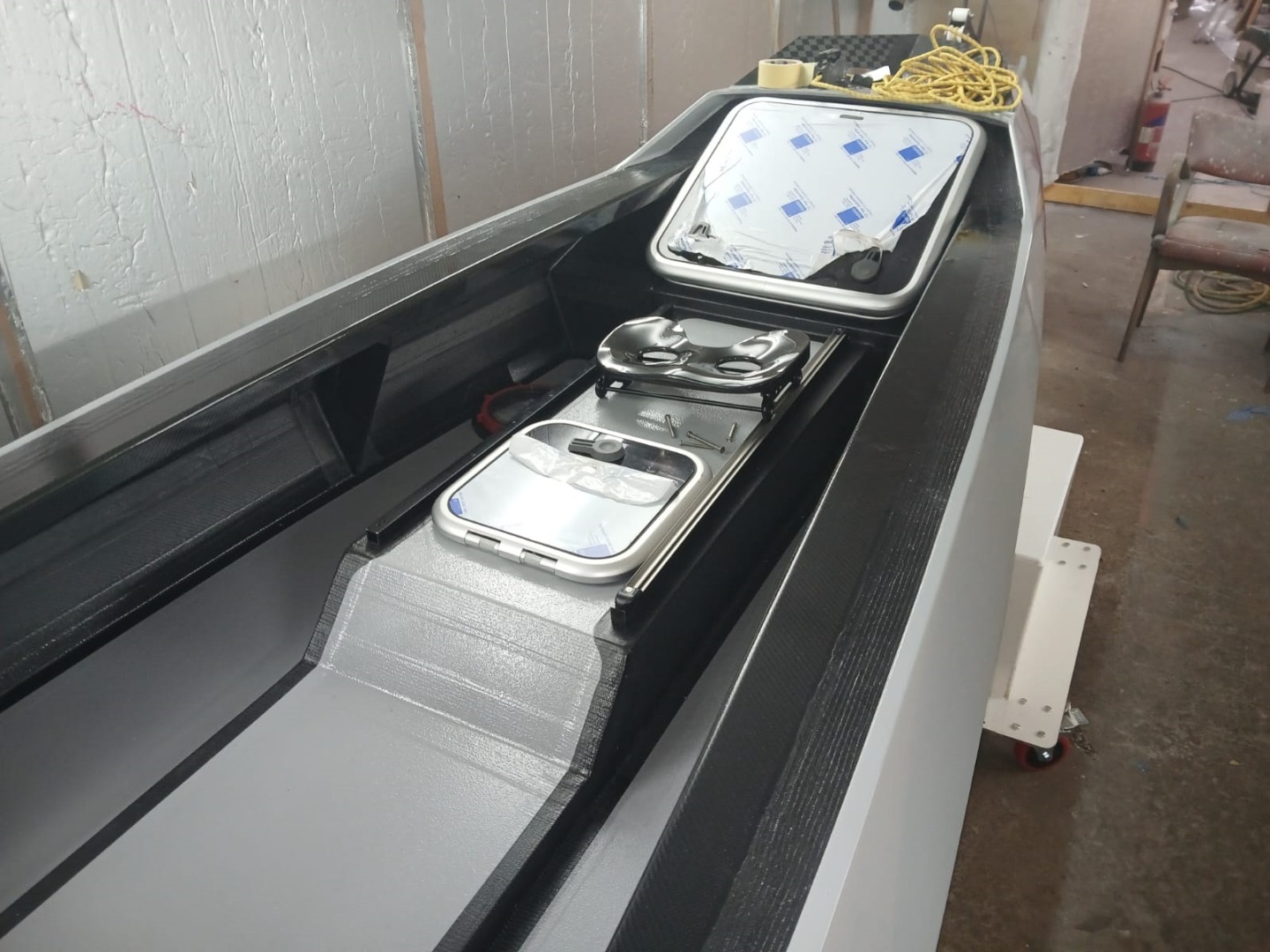 Ocean rowing boat, Ocean rowing, challenge, Carbon, Engineering, Design, Designers, Angus Collins,