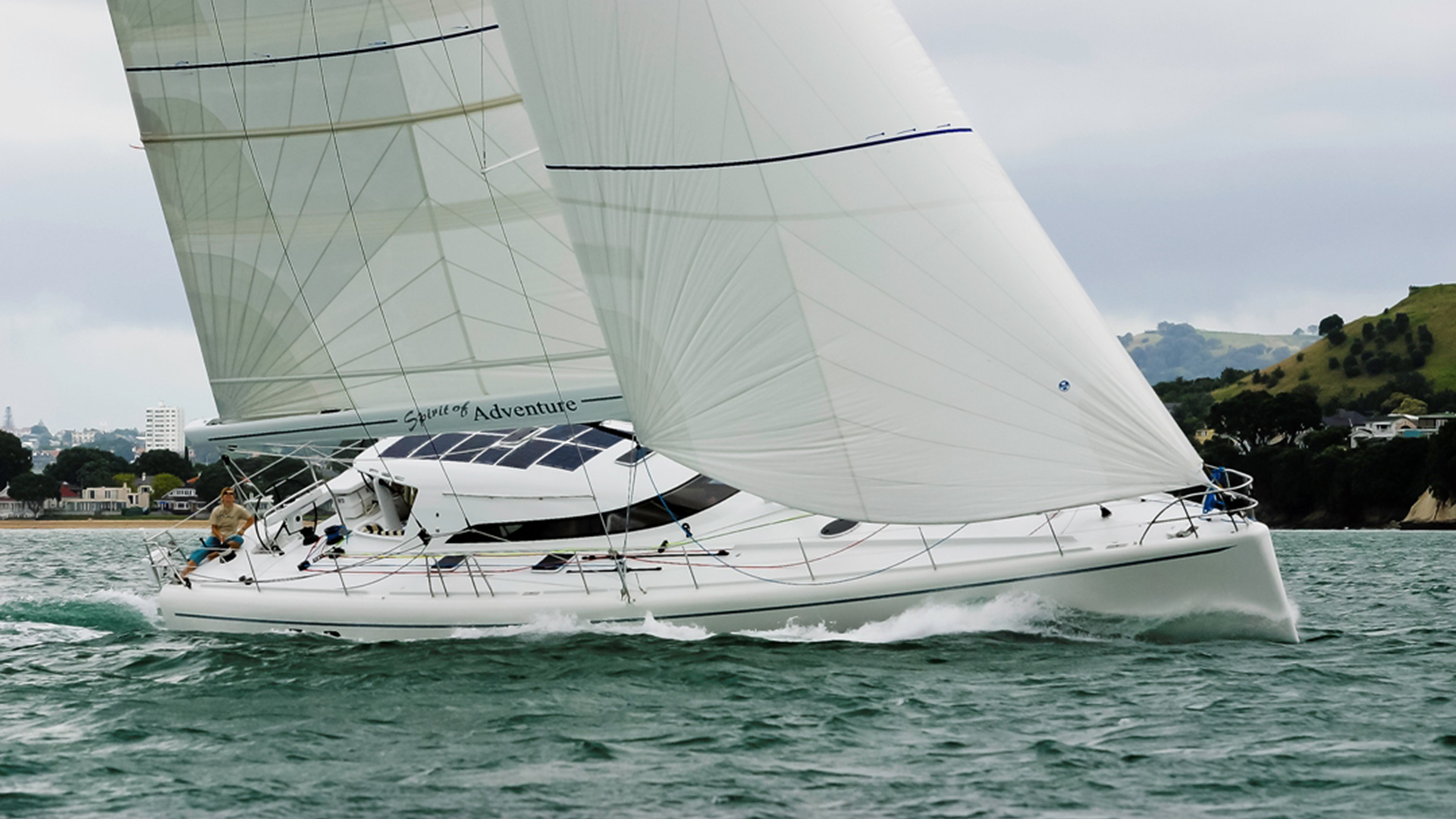 SOA was Owen Clarke Design’s first performance lifting keel blue water custom cruising yacht design. She was built at Marten Yachts in New Zealand, in pre-preg carbon Nomex composite. OC were both the yacht’s designers and project managers of this modern sailboat design