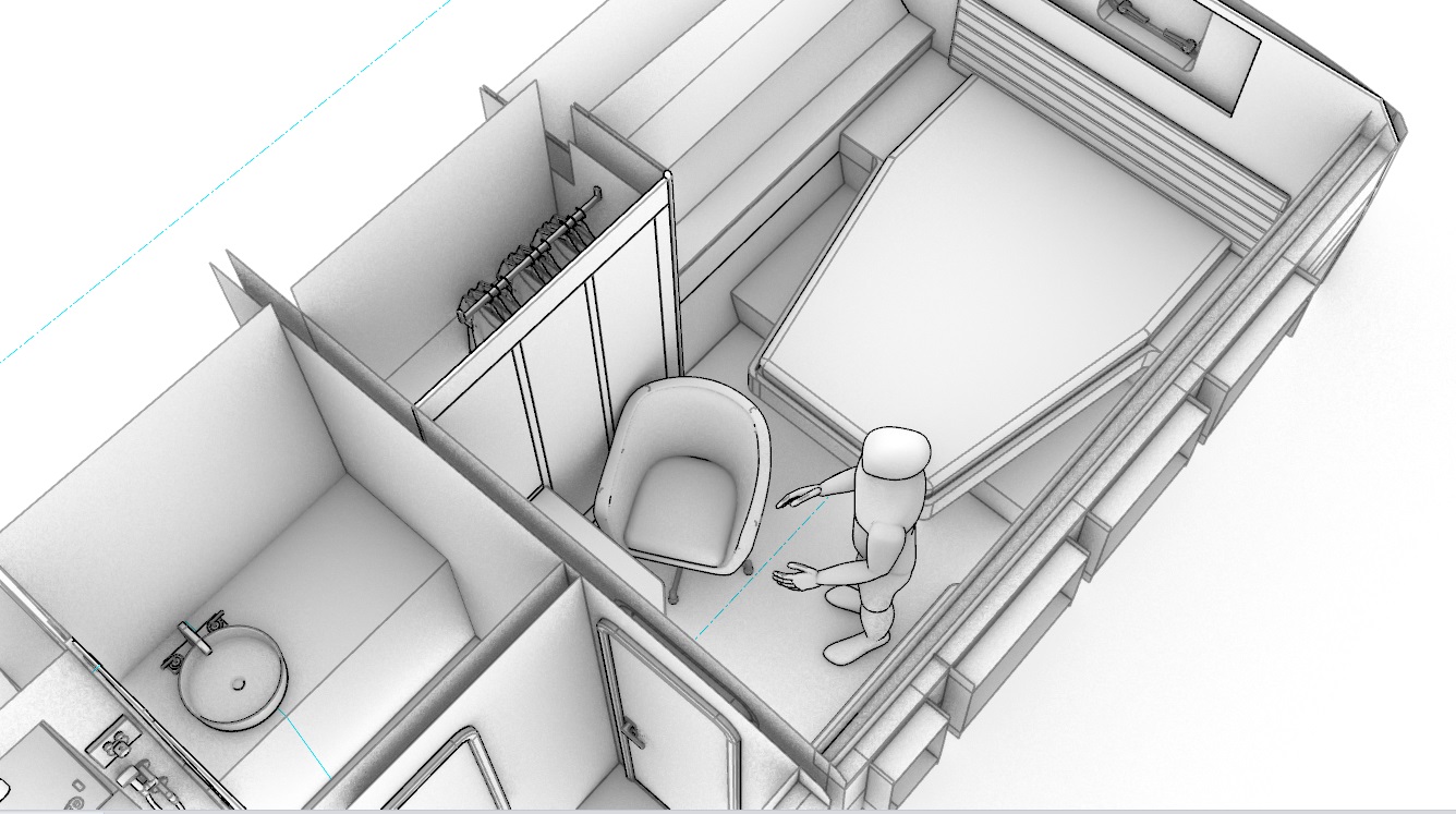 Lightweight  cruising catamaran interior developed by yacht designers Owen Clarke Design, featuring CNCcut furniture modules and precisionengineered panel systems that optimise structural efficiency, reduce mass, and create functional stylish living spaces.