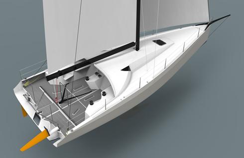 class 40 open racing yacht : owen clarke design - yacht