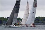 Cutlass and Dragon battle for the lead during the inshore events of the 11th Hour Racing Atlantic Cup Cutlass and Dragon battle for the lead during the inshore events of the 11th Hour Racing Atlantic Cup