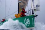 Alex Bennett and Ifor Pedley on board the Class 40 Fujifilm Alex Bennett and Ifor Pedley on board the Class 40 Fujifilm