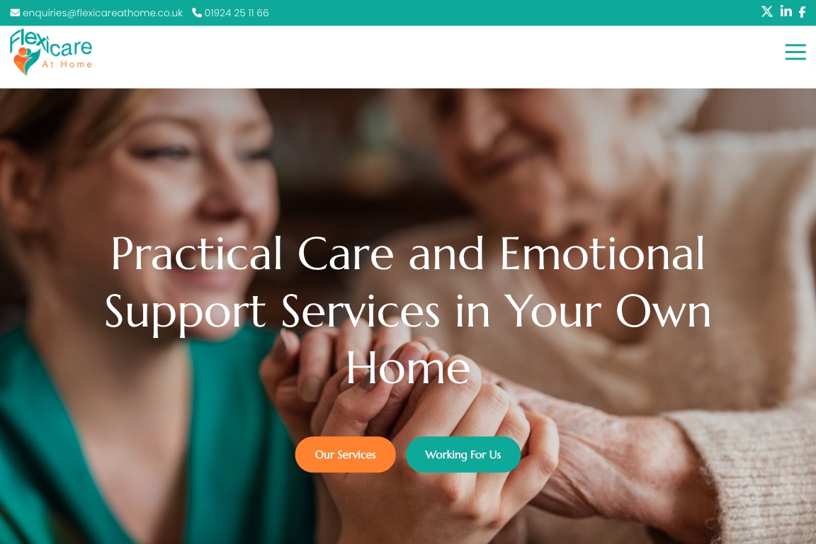 Flexicare Desktop | Toolkit Websites Portfolio