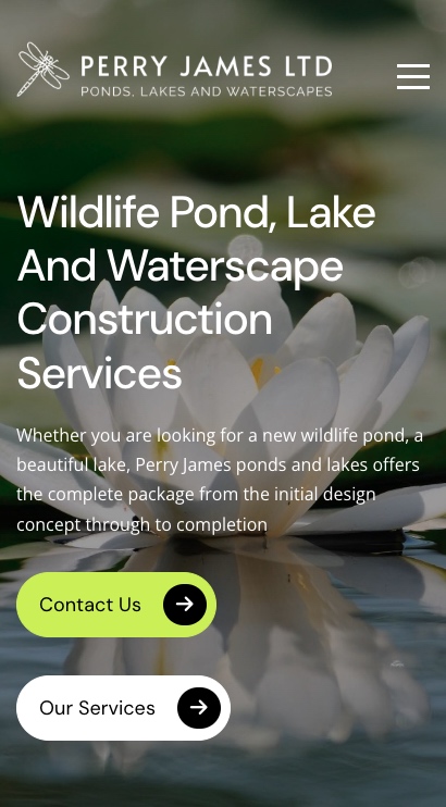 Perry James Mobile | Toolkit Websites Portfolio