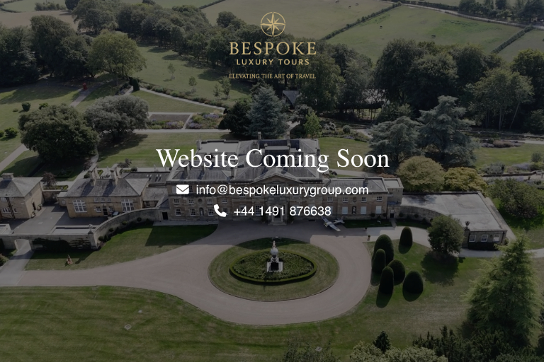 Bespoke Luxury Group landing page