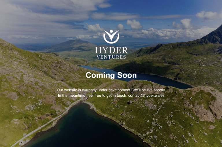 Hyder Ventures landing page