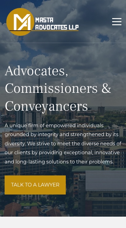 Masta Advocates Mobile | Toolkit Websites Portfolio