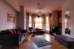 The leather suite converts to a double bed, or can be used as two singles for small children. All bedding is provided.