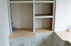Home office full wall unit to house large wax printer and box files.

Complete office £4250