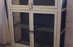 French style kitchen cupboard with wire mesh sides and doors

£720
