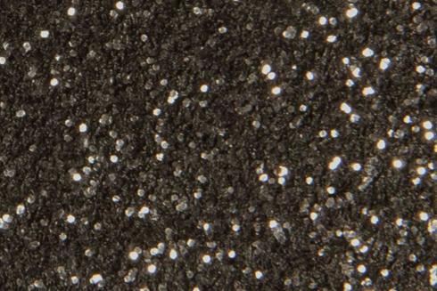 Black glitter carpet