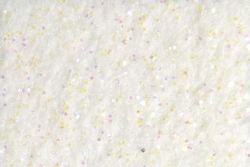 White glitter carpet