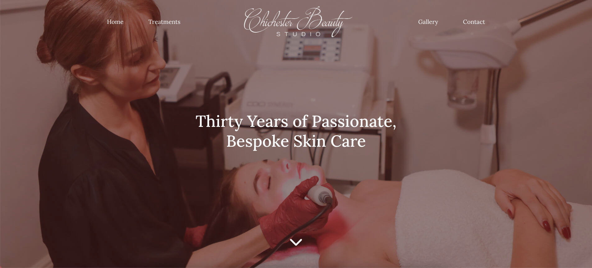 Chichester Beauty website of the month