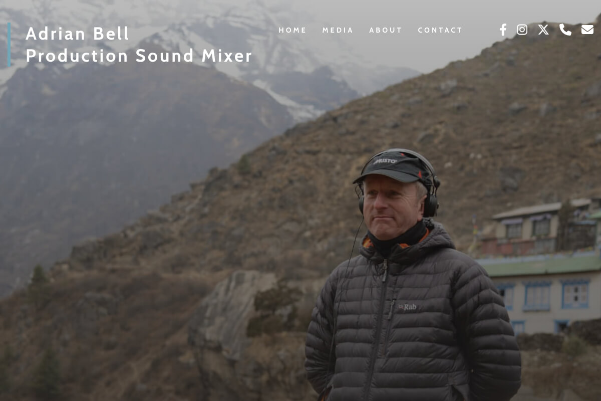 Adrian Bell Desktop | Toolkit Websites Portfolio