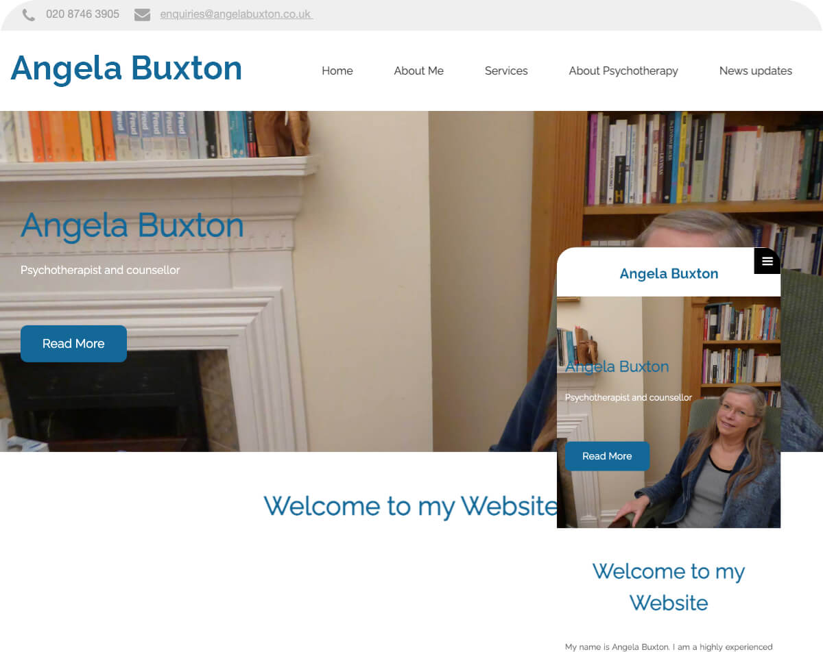 Angela Buxton | Toolkit Websites Portfolio
