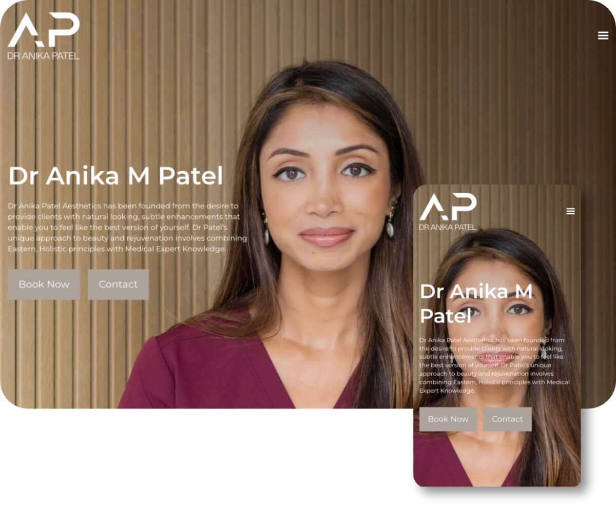 Dr Anika Patel | Toolkit Websites Portfolio
