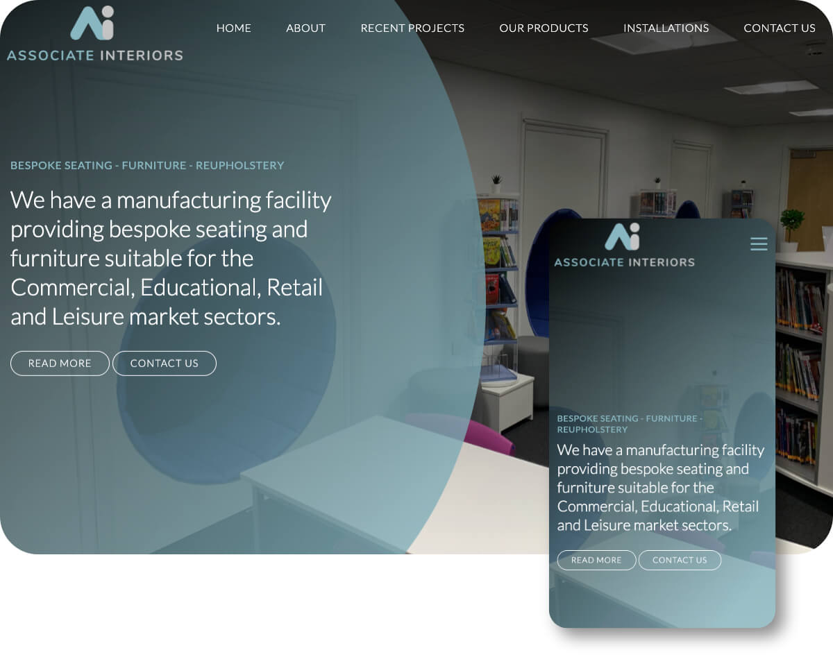 Associate Interiors | Toolkit Websites Portfolio