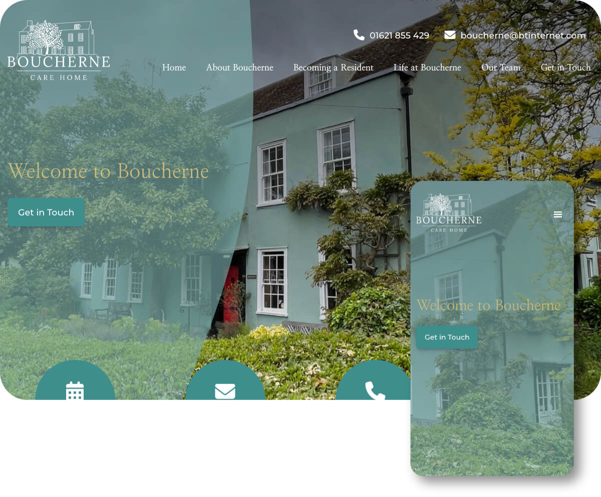 Boucherne Care Home | Toolkit Websites Portfolio