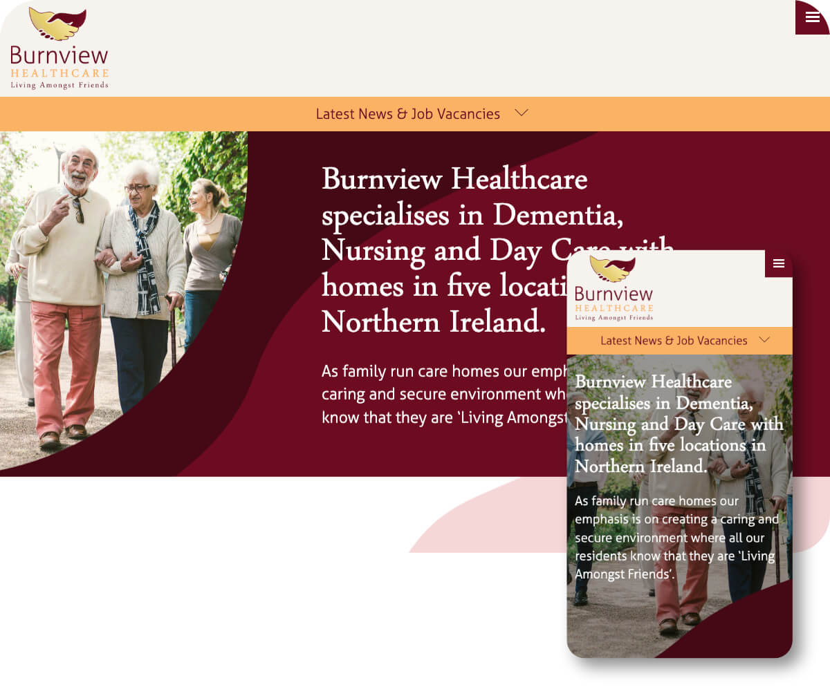 Burnview Healthcare | Toolkit Websites Portfolio