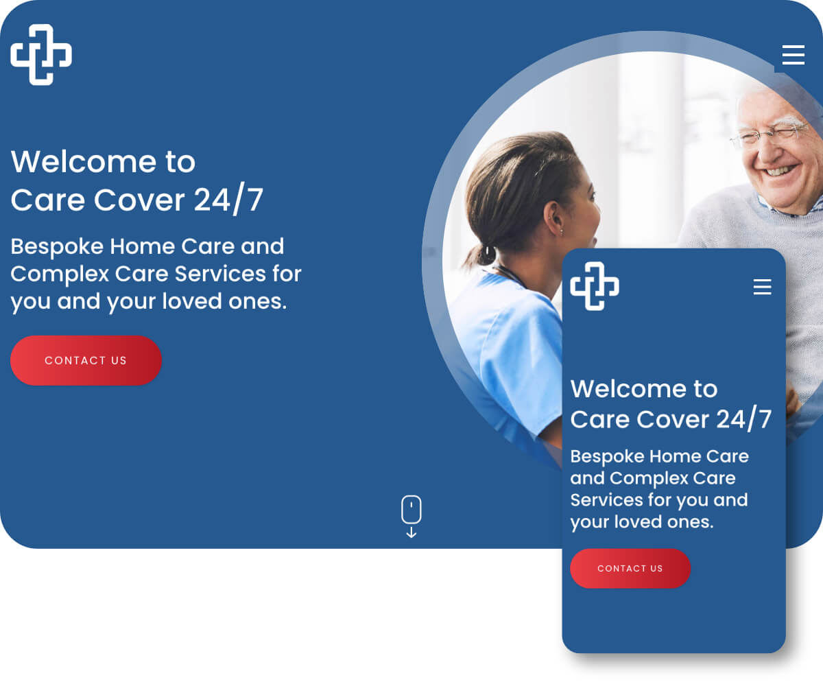 Care Cover 24/7 | Toolkit Websites Portfolio