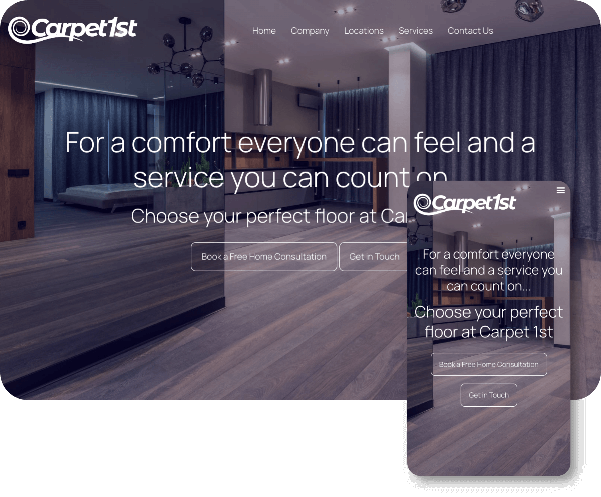Carpet 1st | Toolkit Websites Portfolio