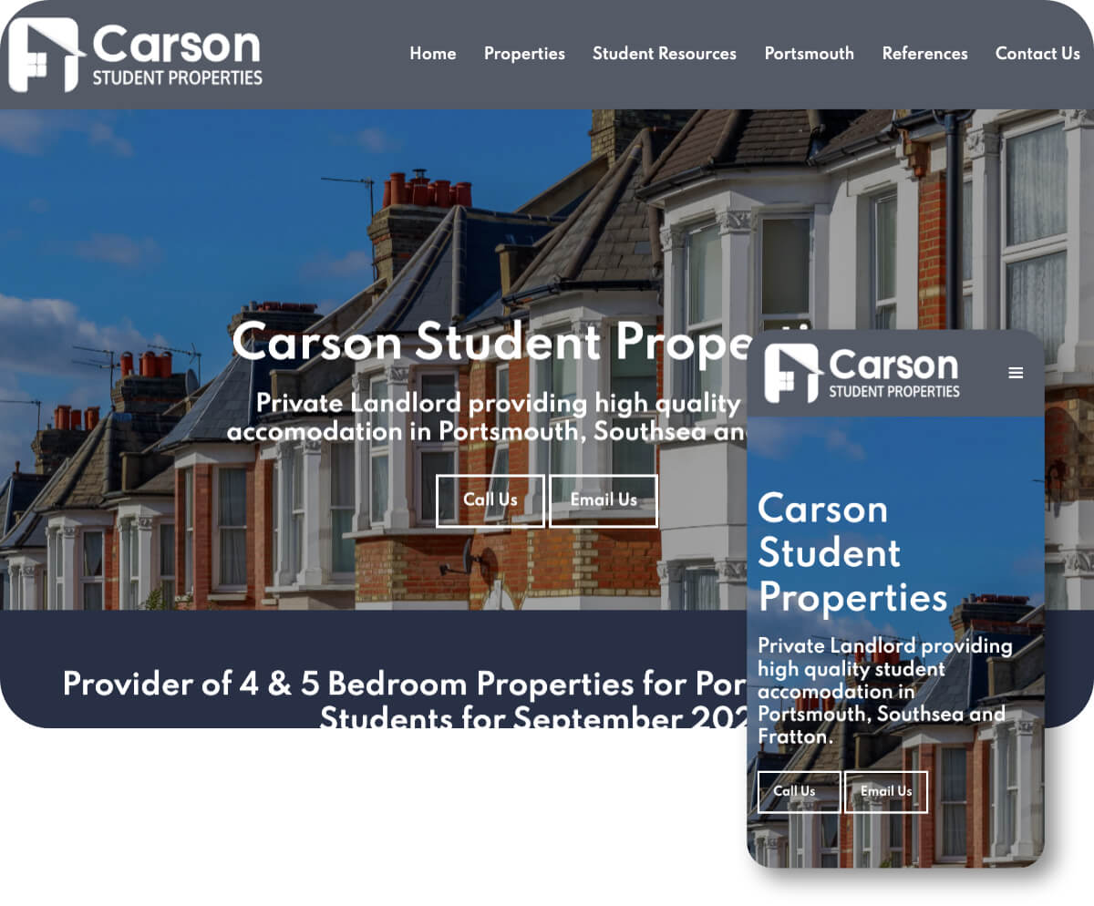 Carson Student Properties | Toolkit Websites Portfolio