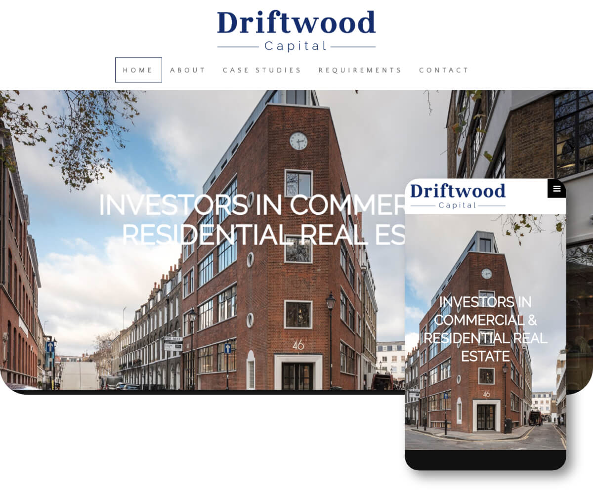 Driftwood Capital | Toolkit Websites Portfolio