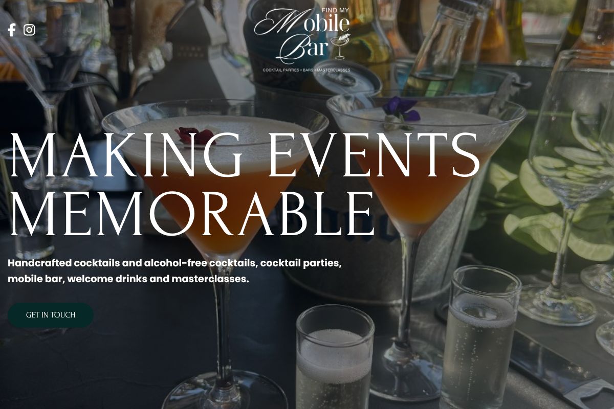 Find My Mobile Bar Desktop | Toolkit Websites Portfolio