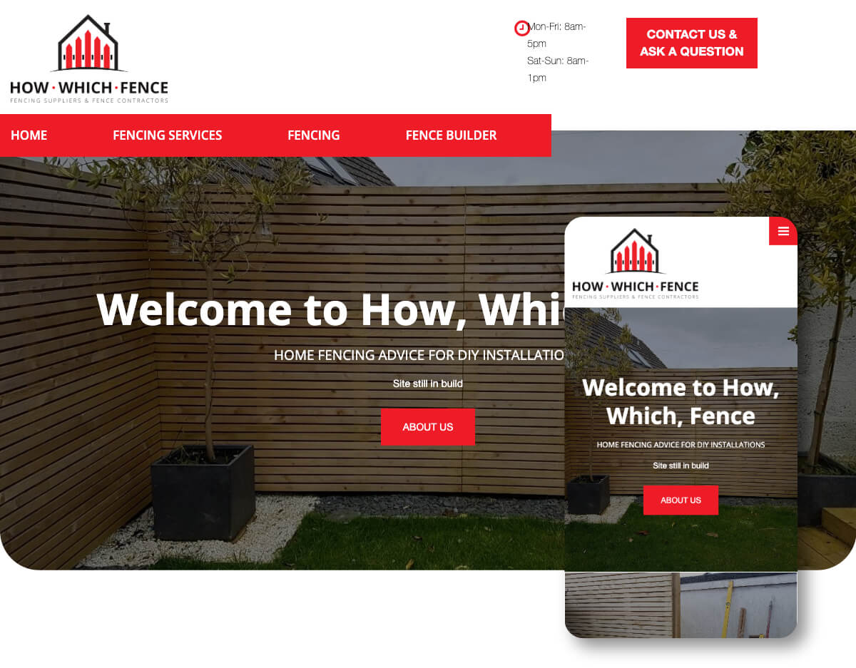 How Which Fence | Toolkit Websites Portfolio
