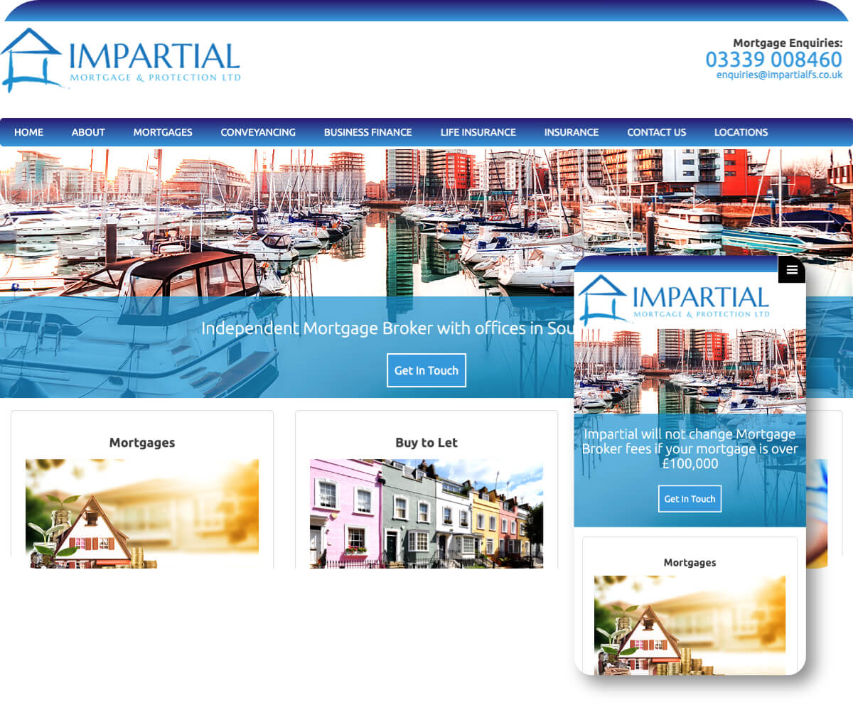 Impartial Mortgage & Protection LTD | Toolkit Websites Portfolio