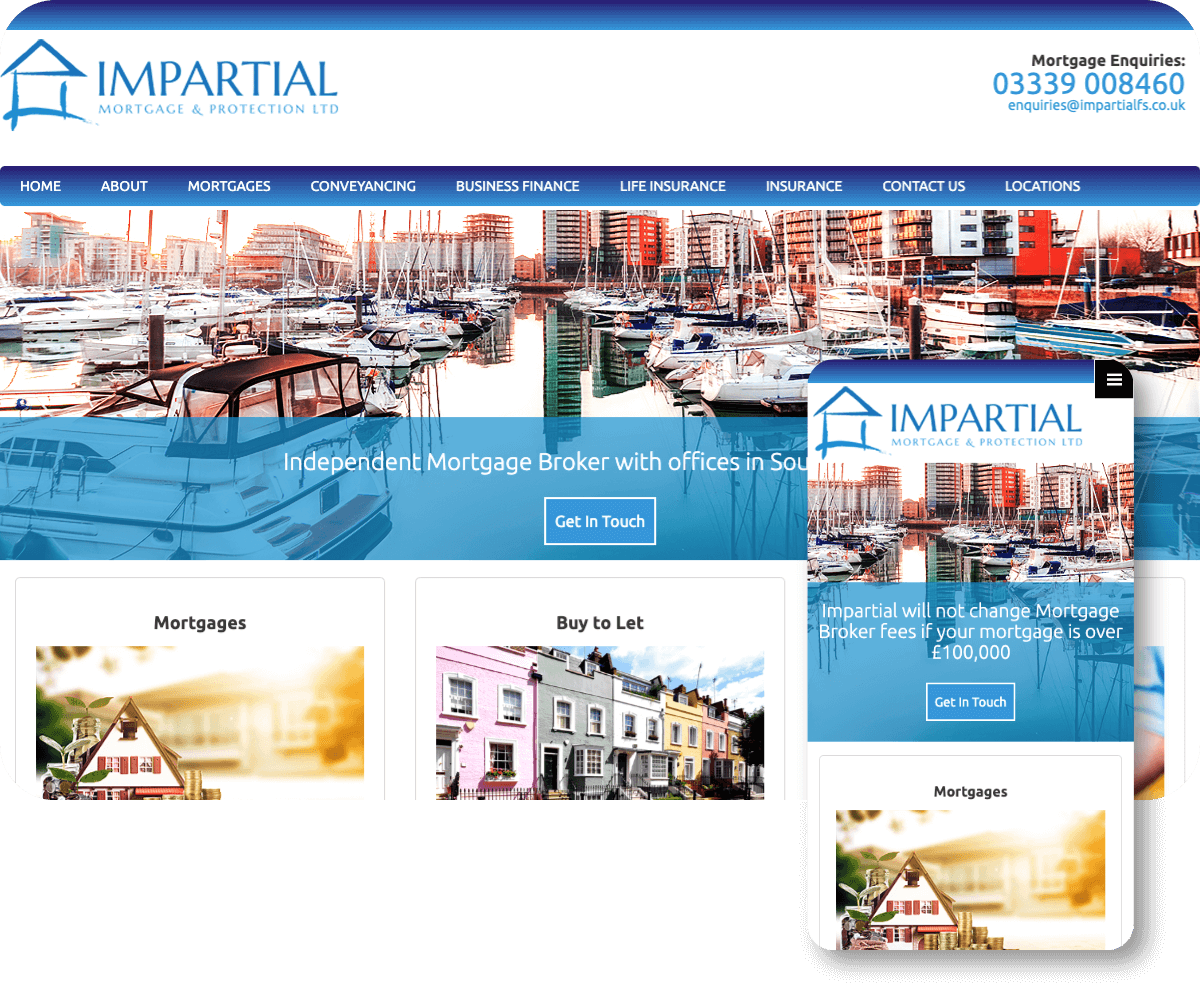 Impartial Mortgage & Protection LTD | Toolkit Websites Portfolio