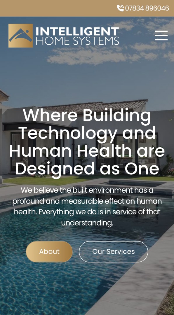 Intelligent Home Systems Mobile | Toolkit Websites Portfolio