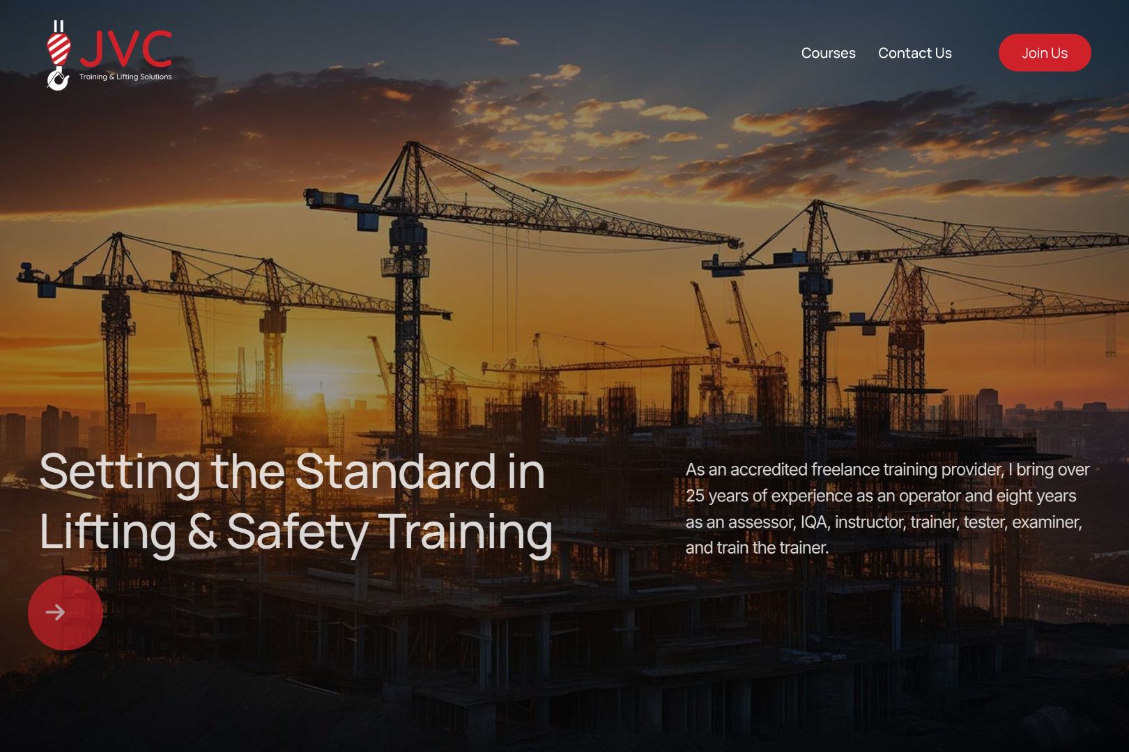 JVC Training and Lifting Solutions desktop