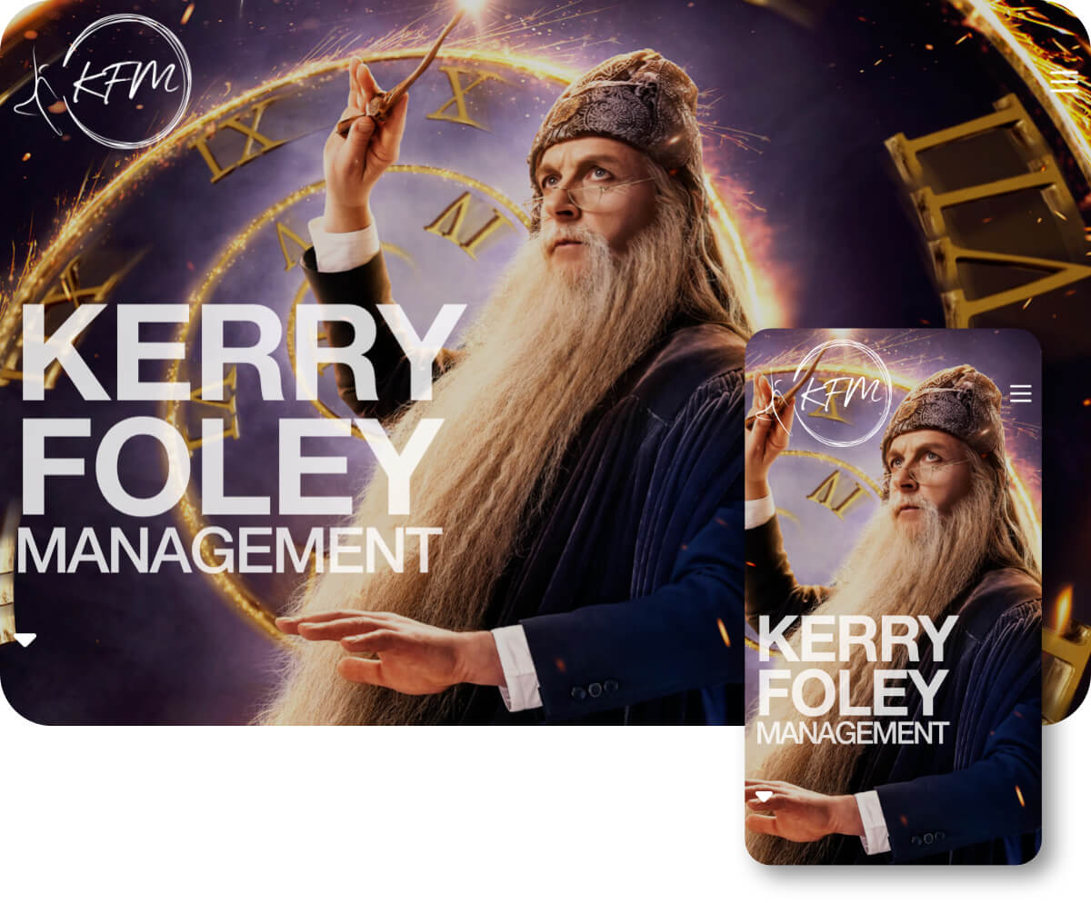 Kerry Foley Management | Toolkit Websites Portfolio