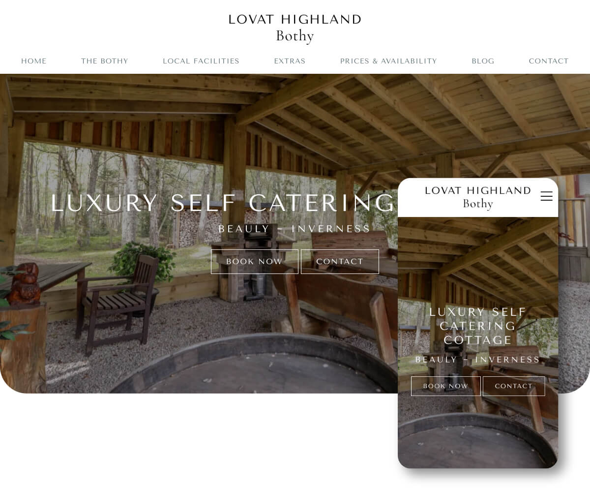 Lovat Highland Bothy | Toolkit Websites Portfolio