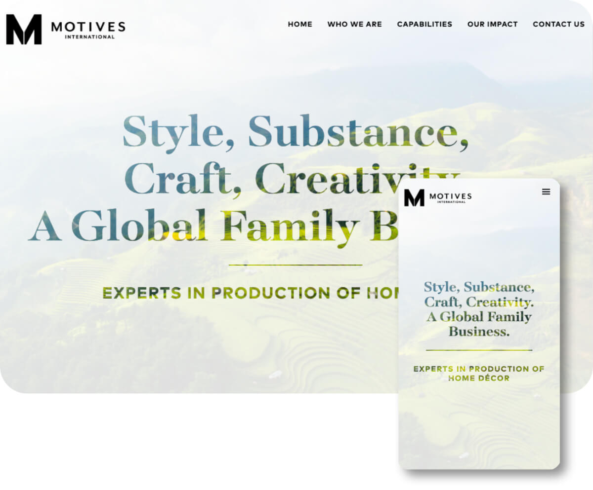 Motives Home | Toolkit Websites Portfolio