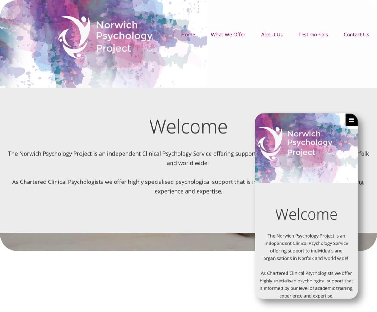 Norwich Psychology Project | Toolkit Websites Portfolio