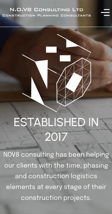 N.o.v8 Consulting Mobile | Toolkit Websites Portfolio