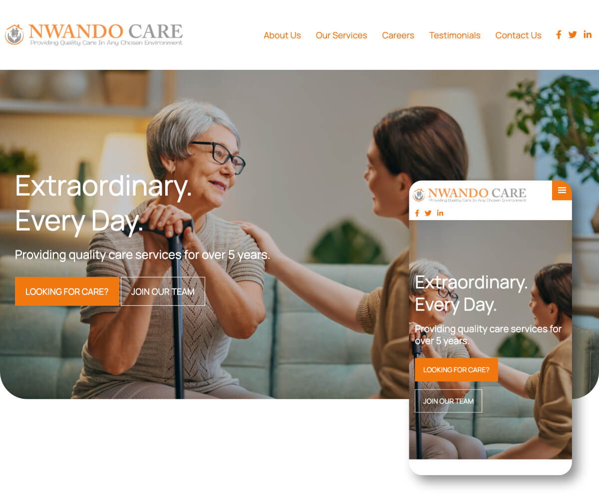 Nwando Care | Toolkit Websites Portfolio