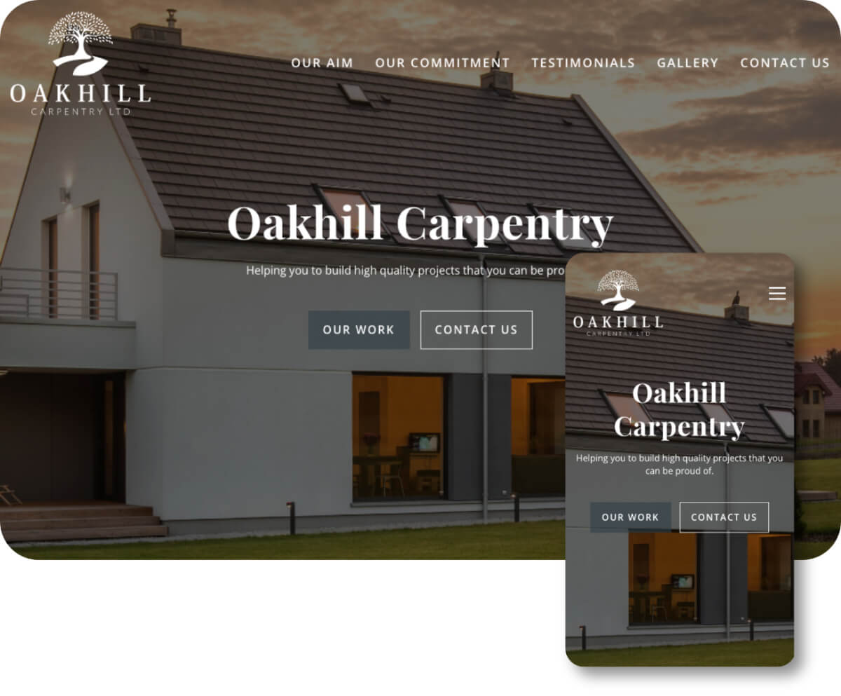 Oakhill Carpentry LTD | Toolkit Websites Portfolio
