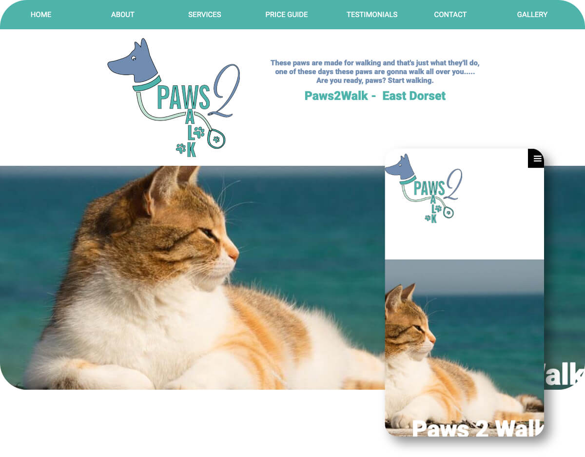 Paws 2 Walk | Toolkit Websites Portfolio