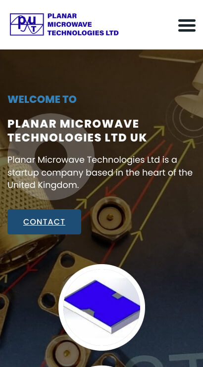 Planar Microwaves Technology Mobile | Toolkit Websites Portfolio