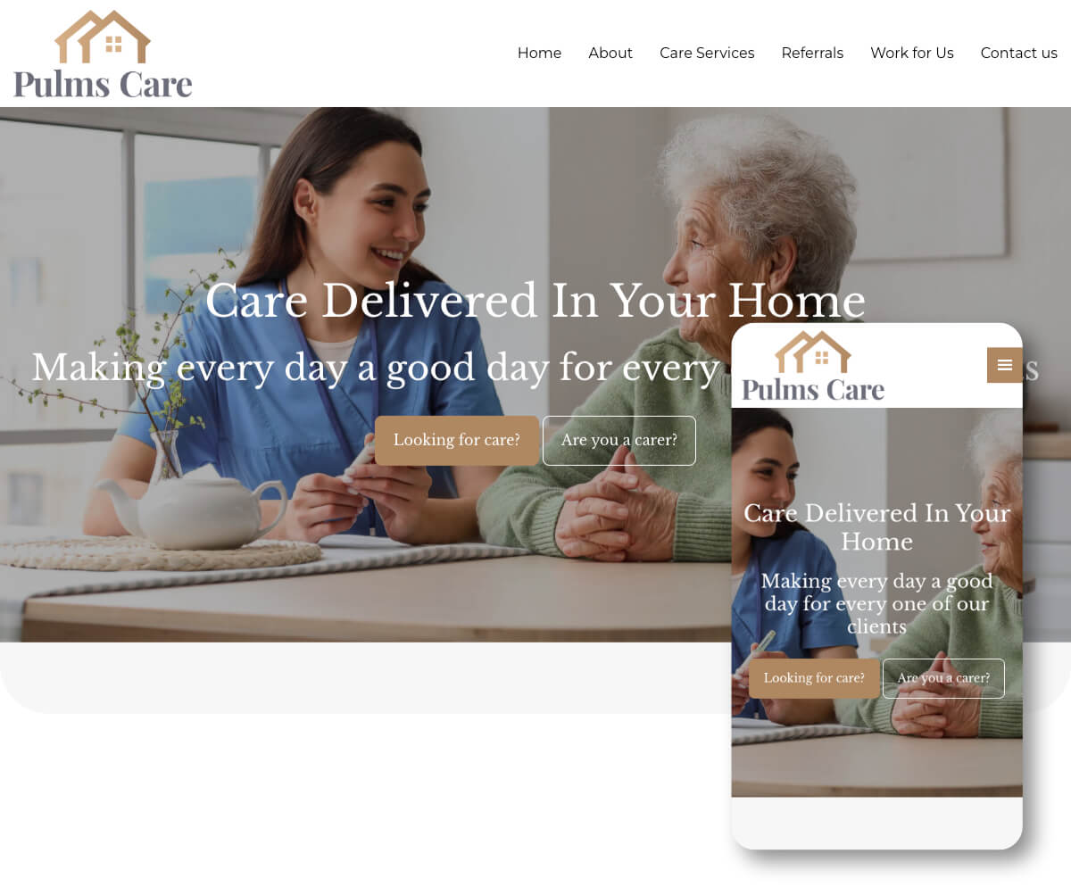 Pulms Care | Toolkit Websites Portfolio