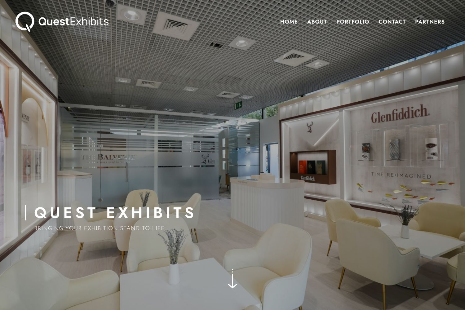 Quest Exhibits Desktop | Toolkit Websites Portfolio