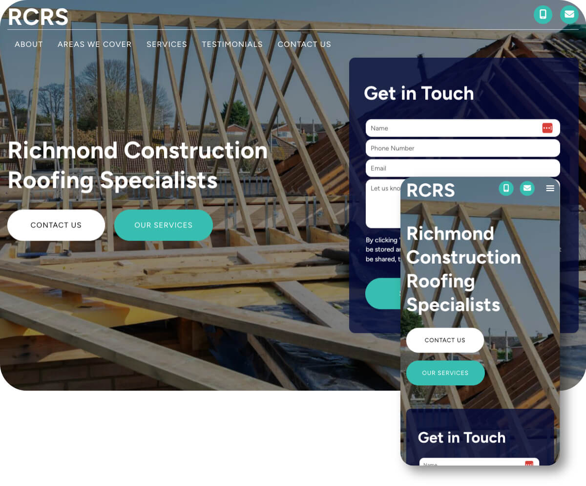 Richmond Construction Roofing Specialists | Toolkit Websites Portfolio