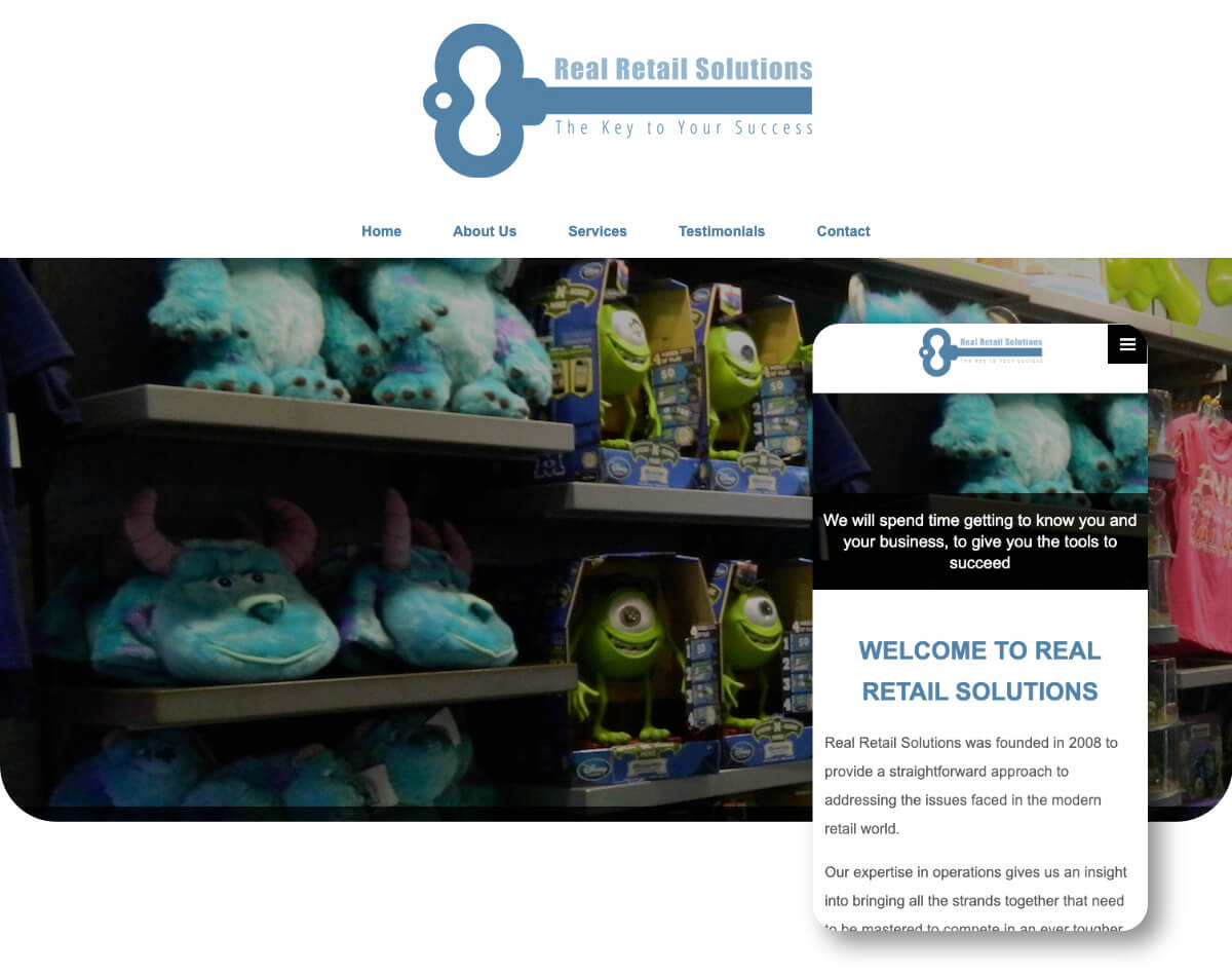 Real Retail Solutions | Toolkit Websites Portfolio