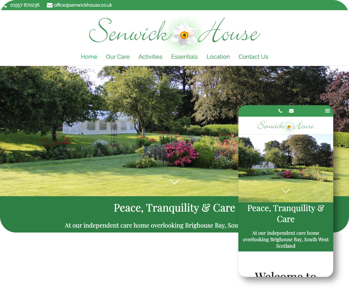 Senwick House | Toolkit Websites Portfolio