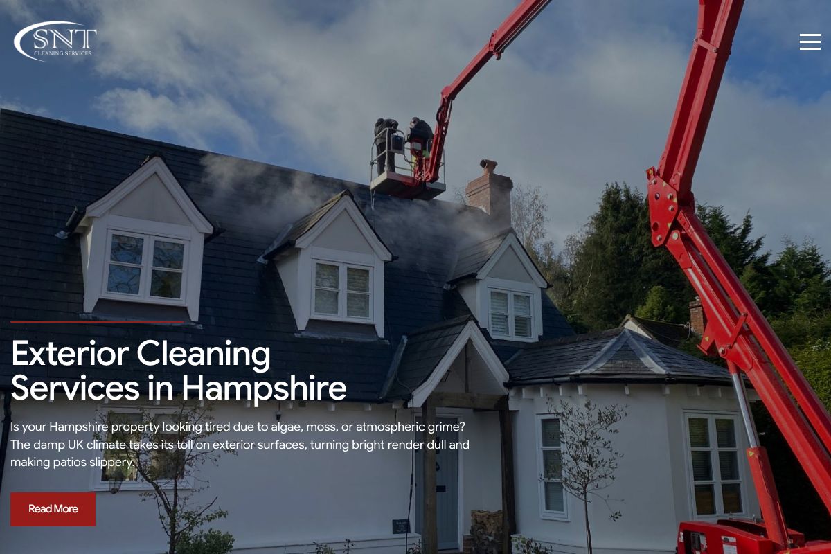 SNT Cleaning Desktop | Toolkit Websites Portfolio